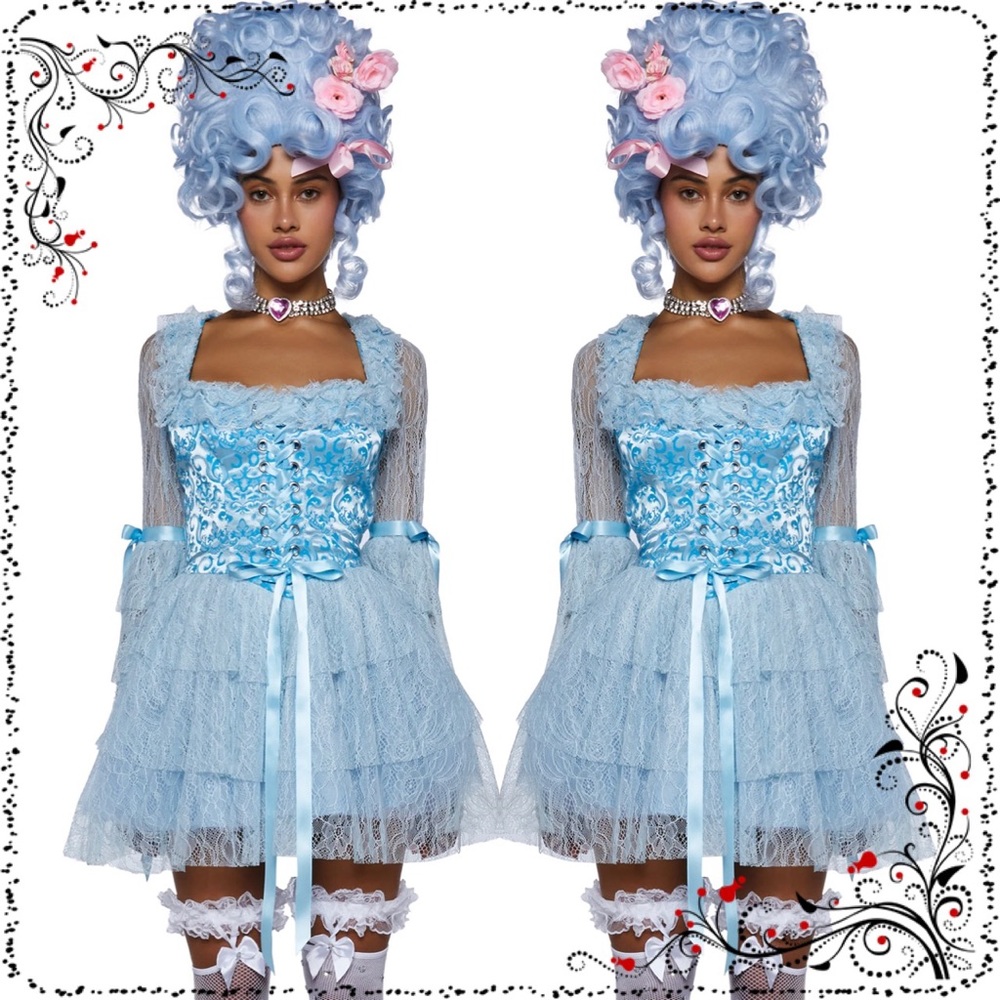 “Let Them Eat Cake” Marie Antoinette, complete costume set